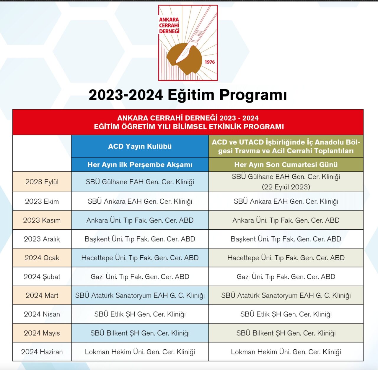 2023-2024 eğitim yılı programı belli oldu